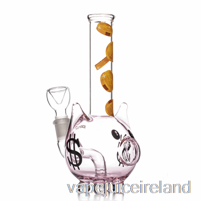 Vape Flavours HEMPER Piggy Bank Bong Pink